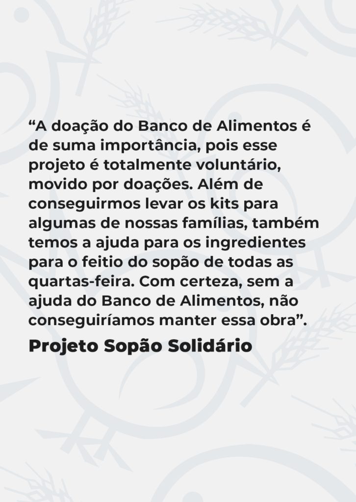 Projeto Sopão Solidário